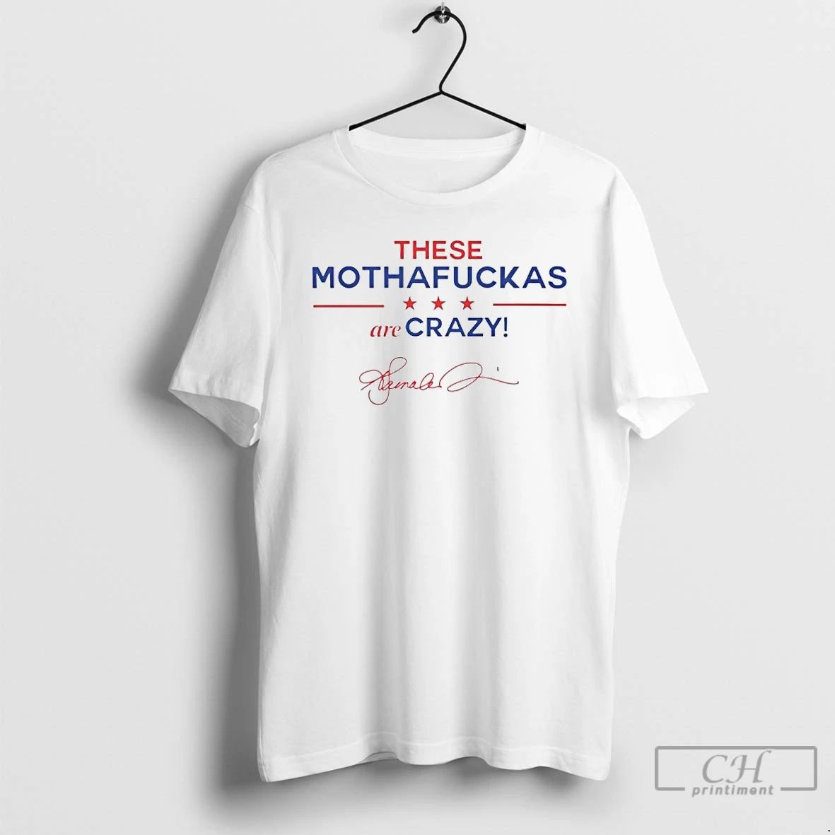 Premium These Mothafuckas Are Crazy Ornaments T Shirts