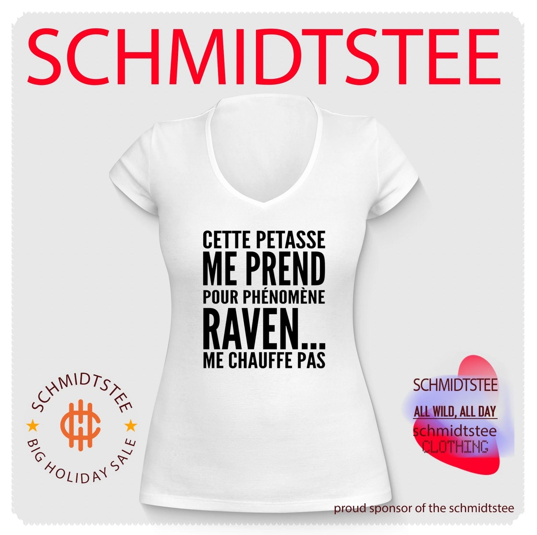 Cette petasse me prend pour phenomene raven shirt