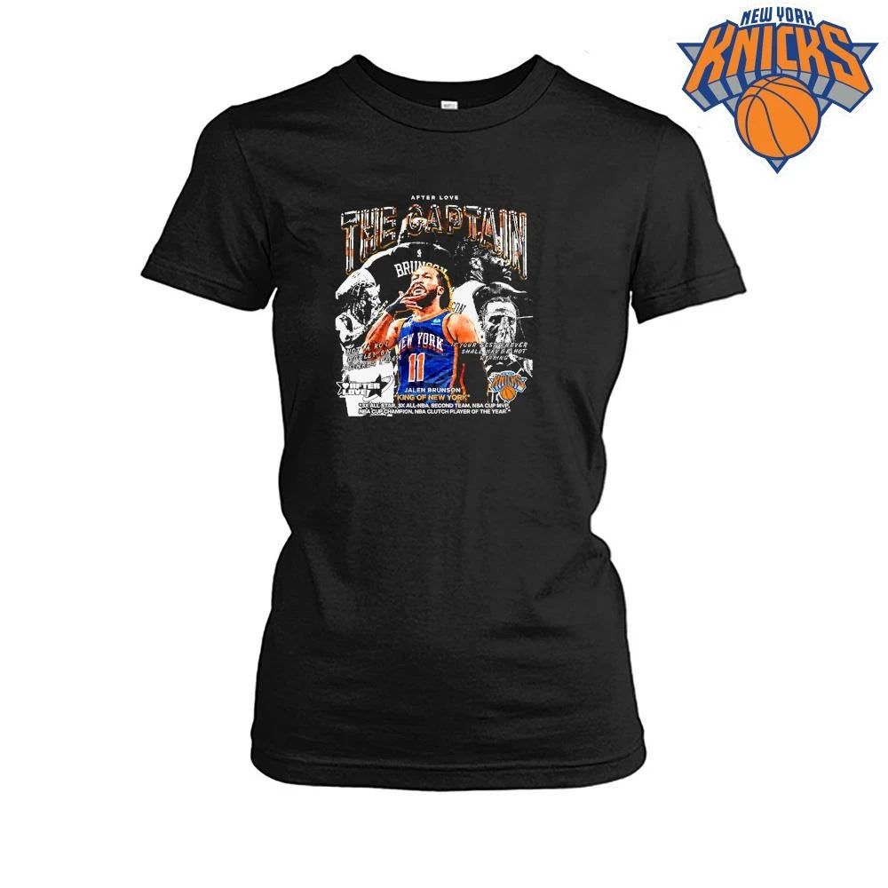 New York Knicks Champions NBA 2026 Jalen Brunson The Captain King Of NY Shirt