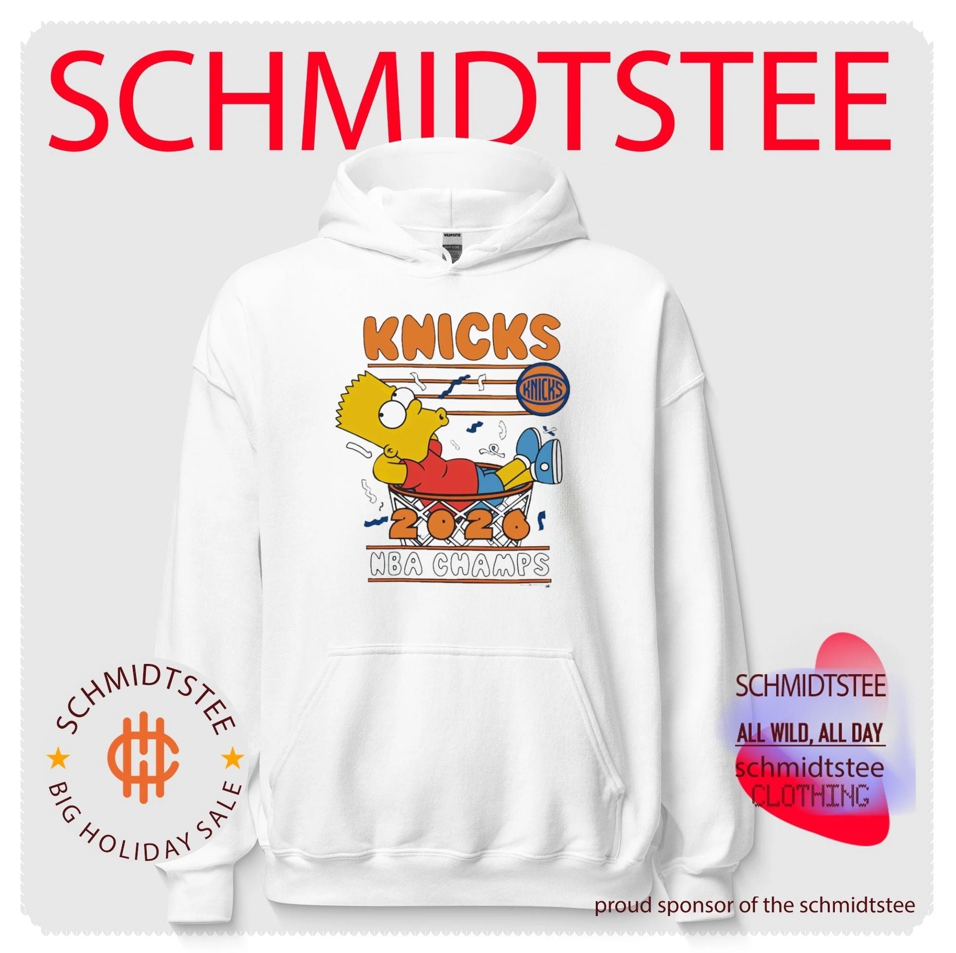New York Knicks x The Simpsons 2026 NBA Finals Champions shirt