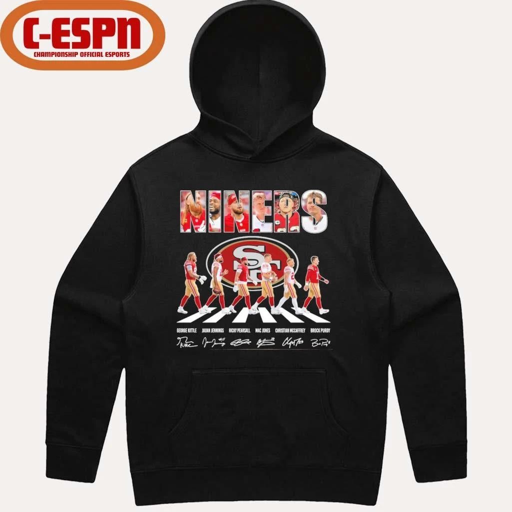 San Francisco 49ers Players Abbey Road Playoffs Shirt