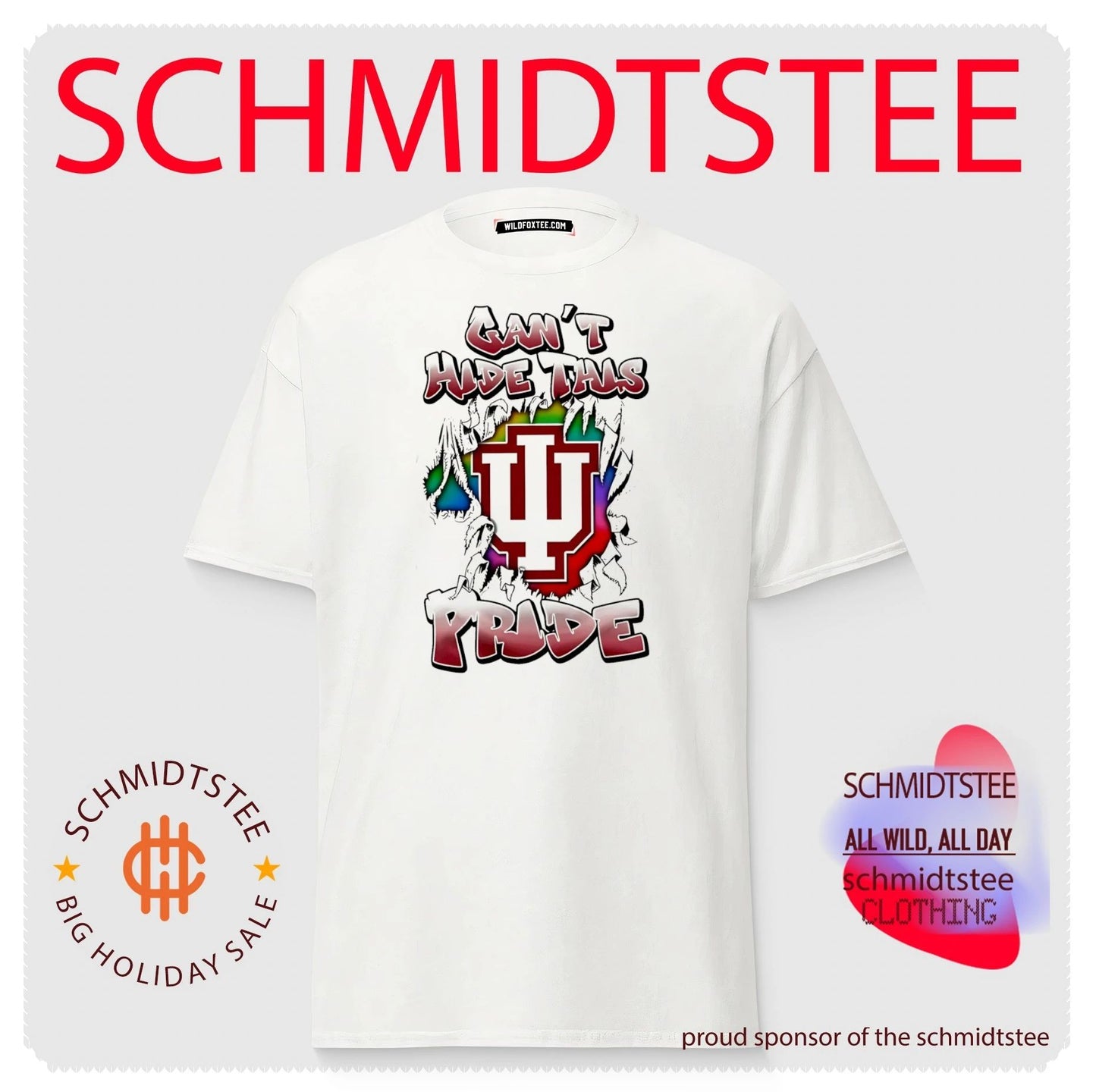 Indiana Hoosiers can’t hide this pride logo shirt