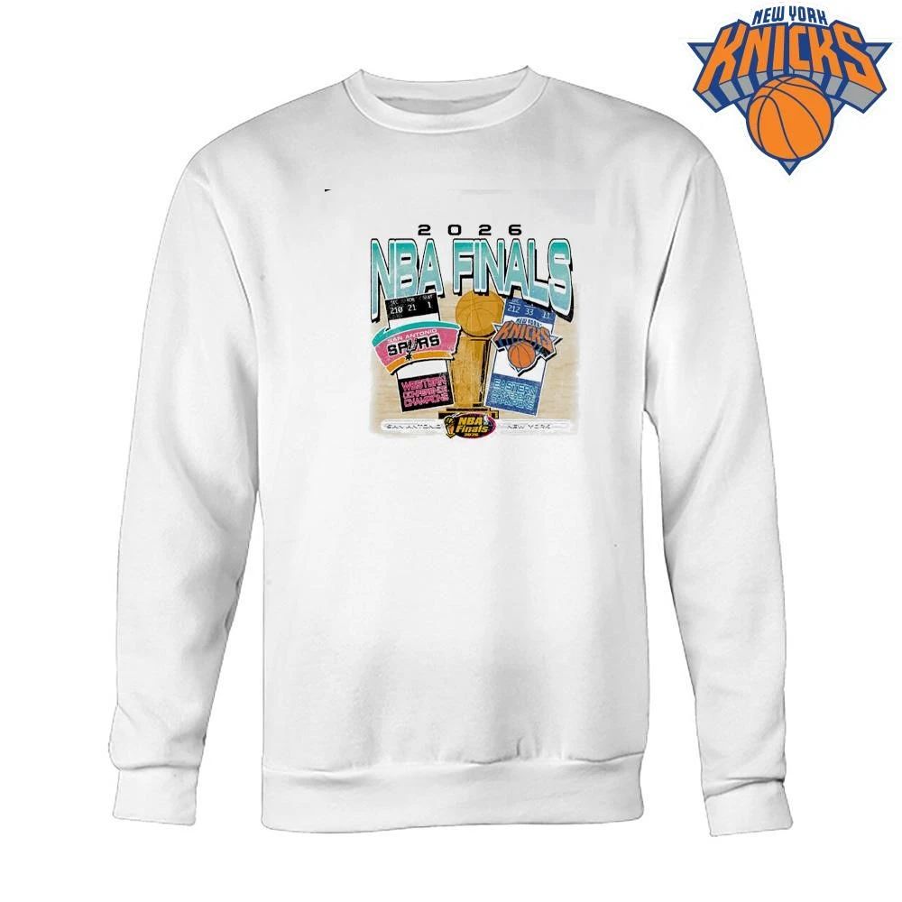 San Antonio vs New York 2026 Finals Matchup Vintage Shirt