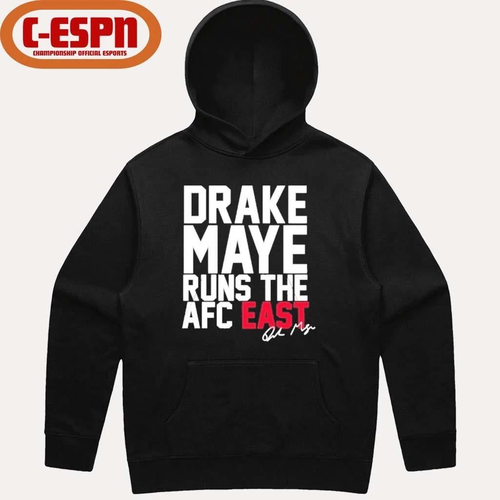 Drake Maye Runs The AFC East Champions shirt