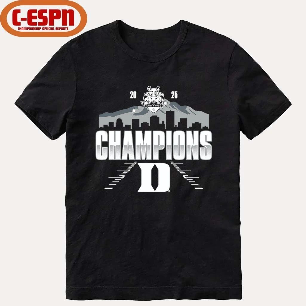 Duke Blue Devils Sun Bowl Champions Official T-shirt