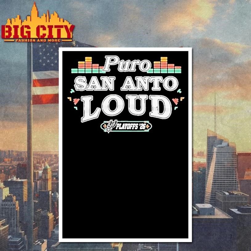 Puro San Anto Loud Playoffs Shirt