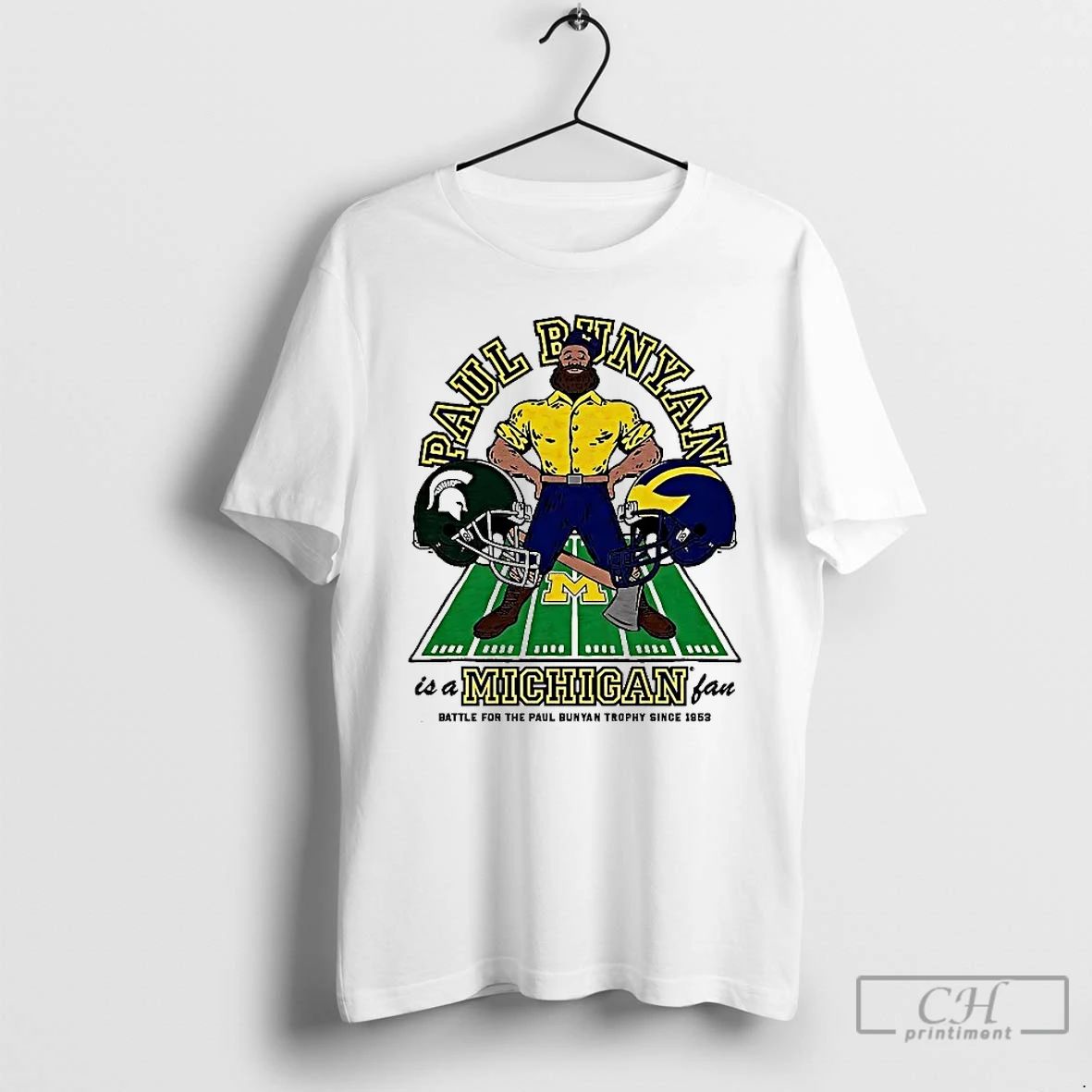 Premium Paul Bunyan Is A Michigan Fan Battle For The Paul Trophy Since 1953