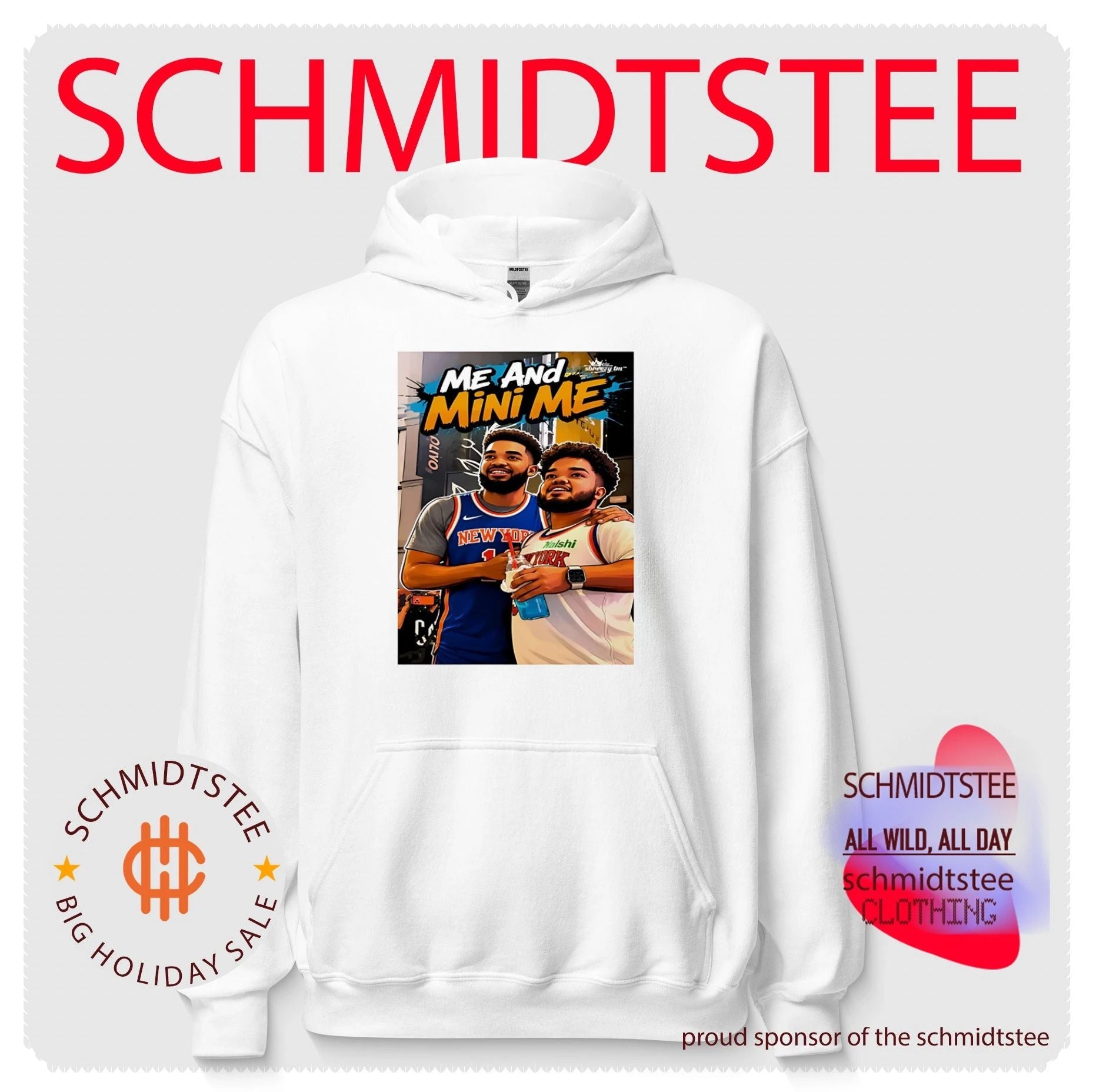 New York Knicks Karl Anthony Towns me and mini me illustration shirt
