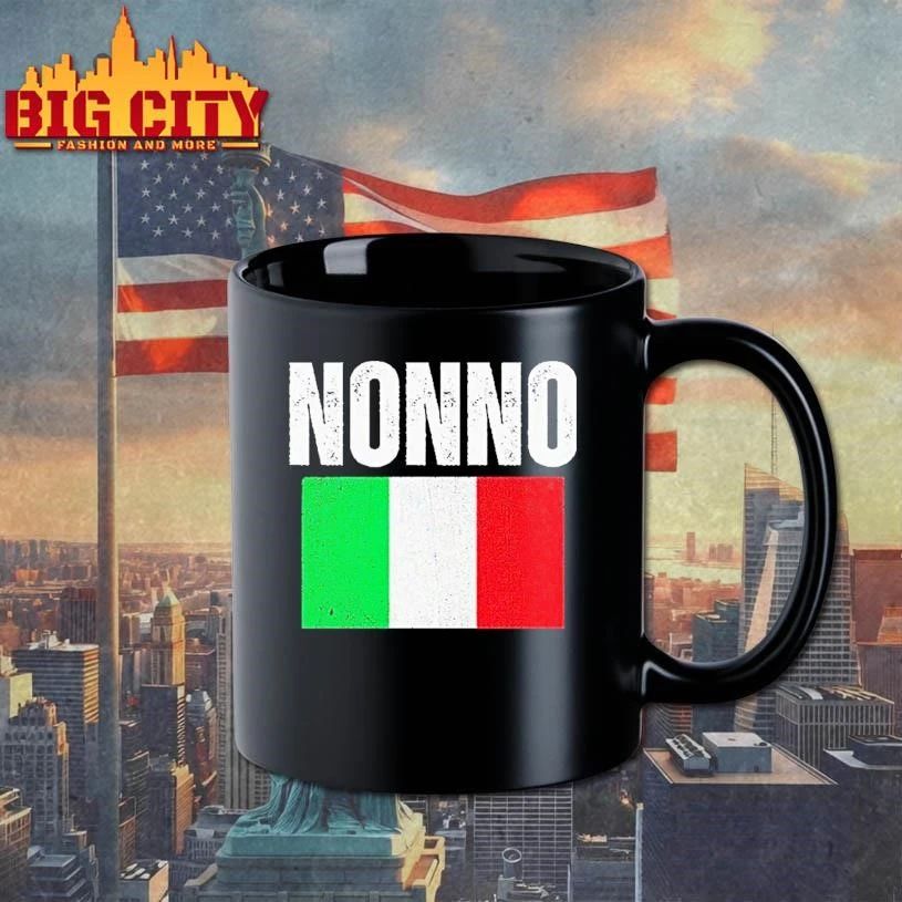Awesome Nonno Italians Flag Shirt