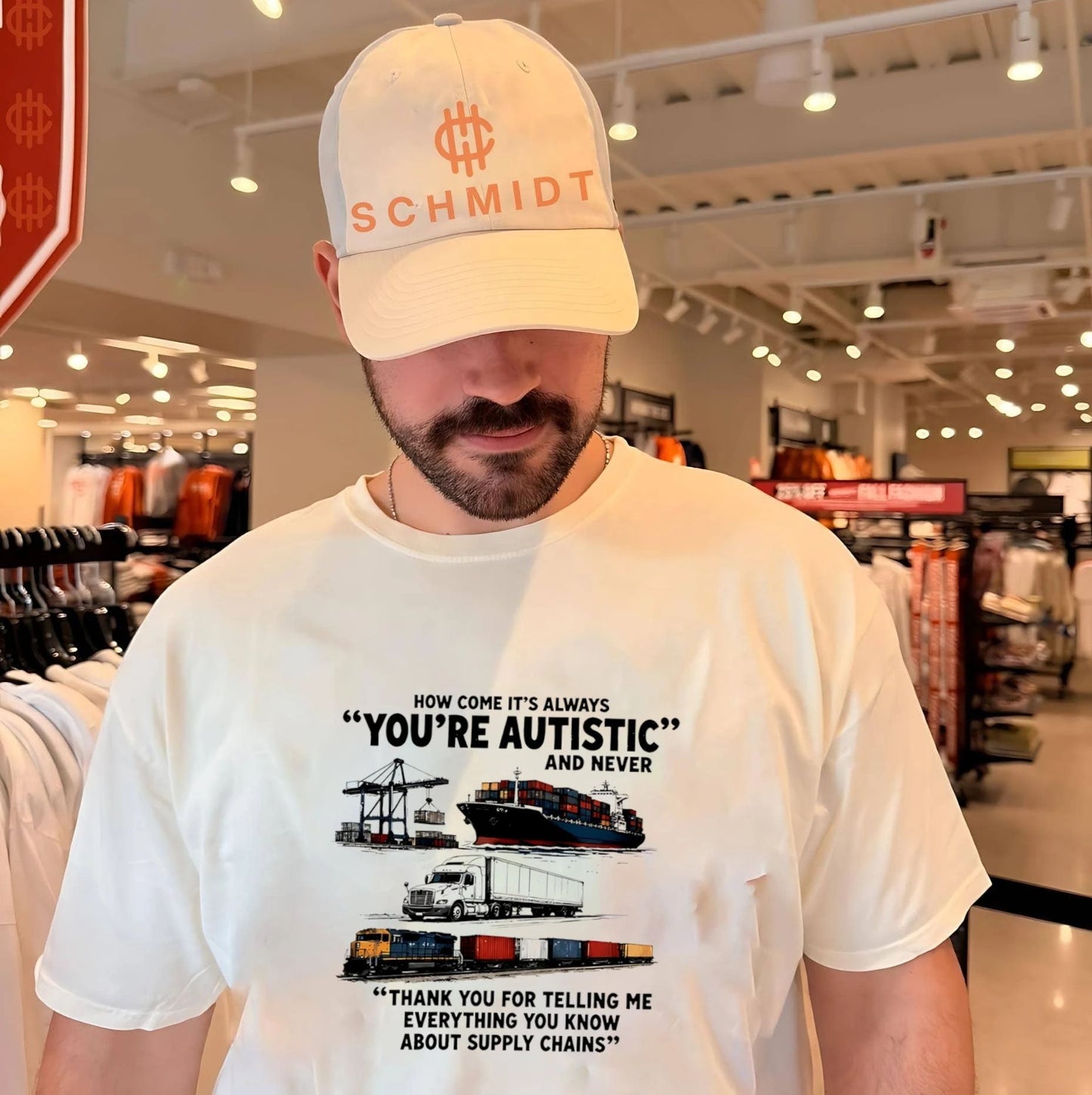 How come it’s always you’re autistic and never shirt
