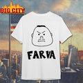 Farva Bachelor Party Cartoon Big Head Shirt