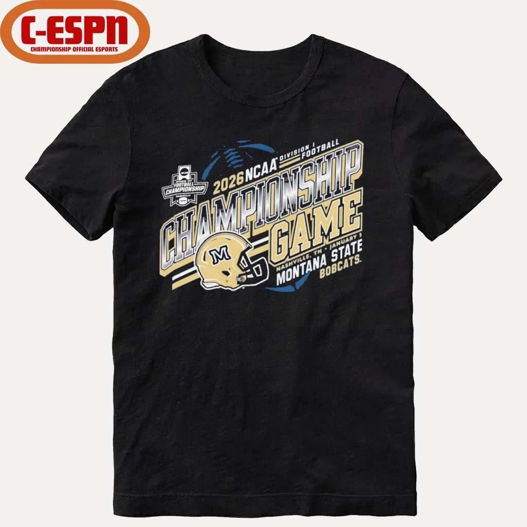 Montana State Football 2026 NCAA FCS Championship Game Bound Shirt