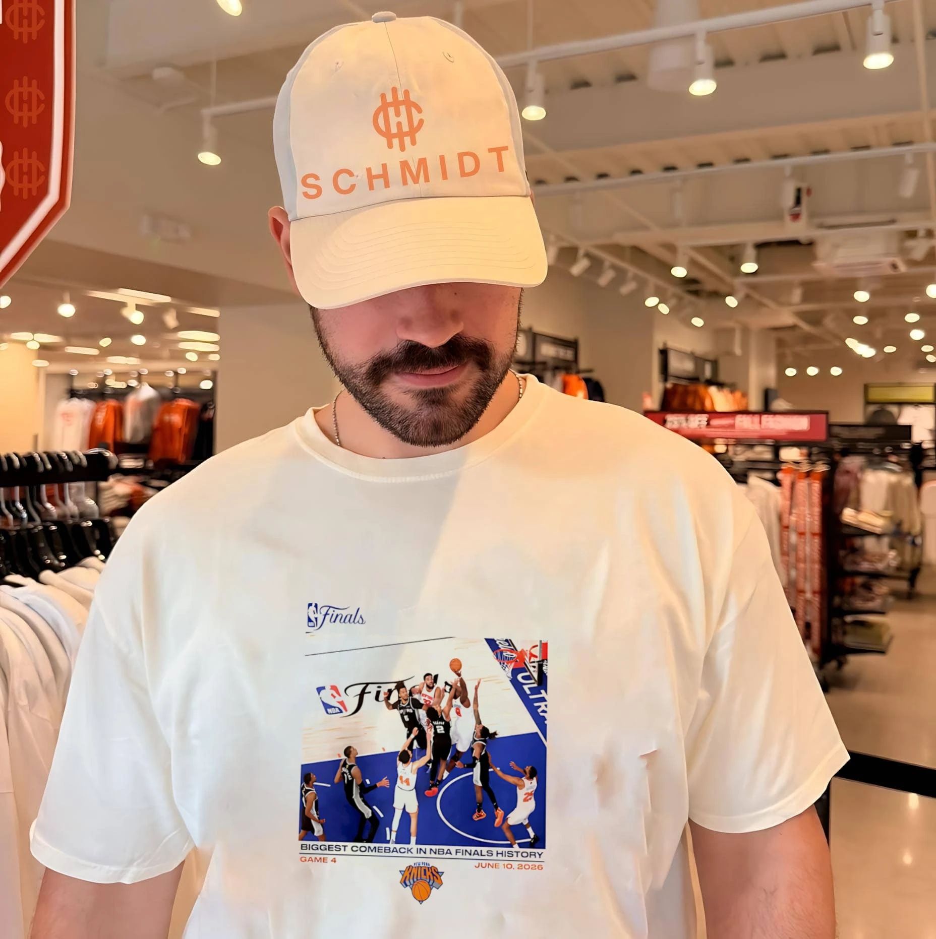 New York Knicks White 2026 NBA Finals Biggest Comeback OG Game Winner shirt