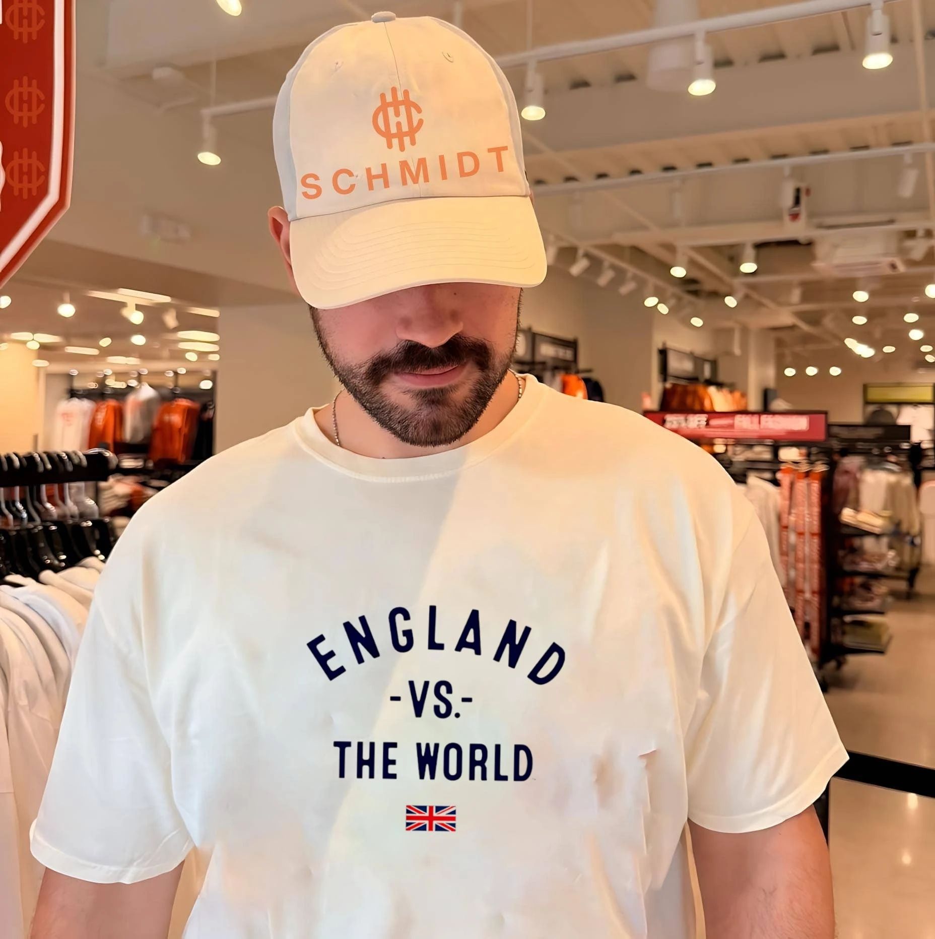 England vs The World 2026 flag shirt