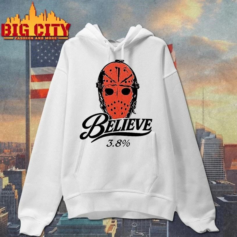 Philadelphia Flyers Hockey Believe 3 8 Chance Jason Voorhees Mask Shirt