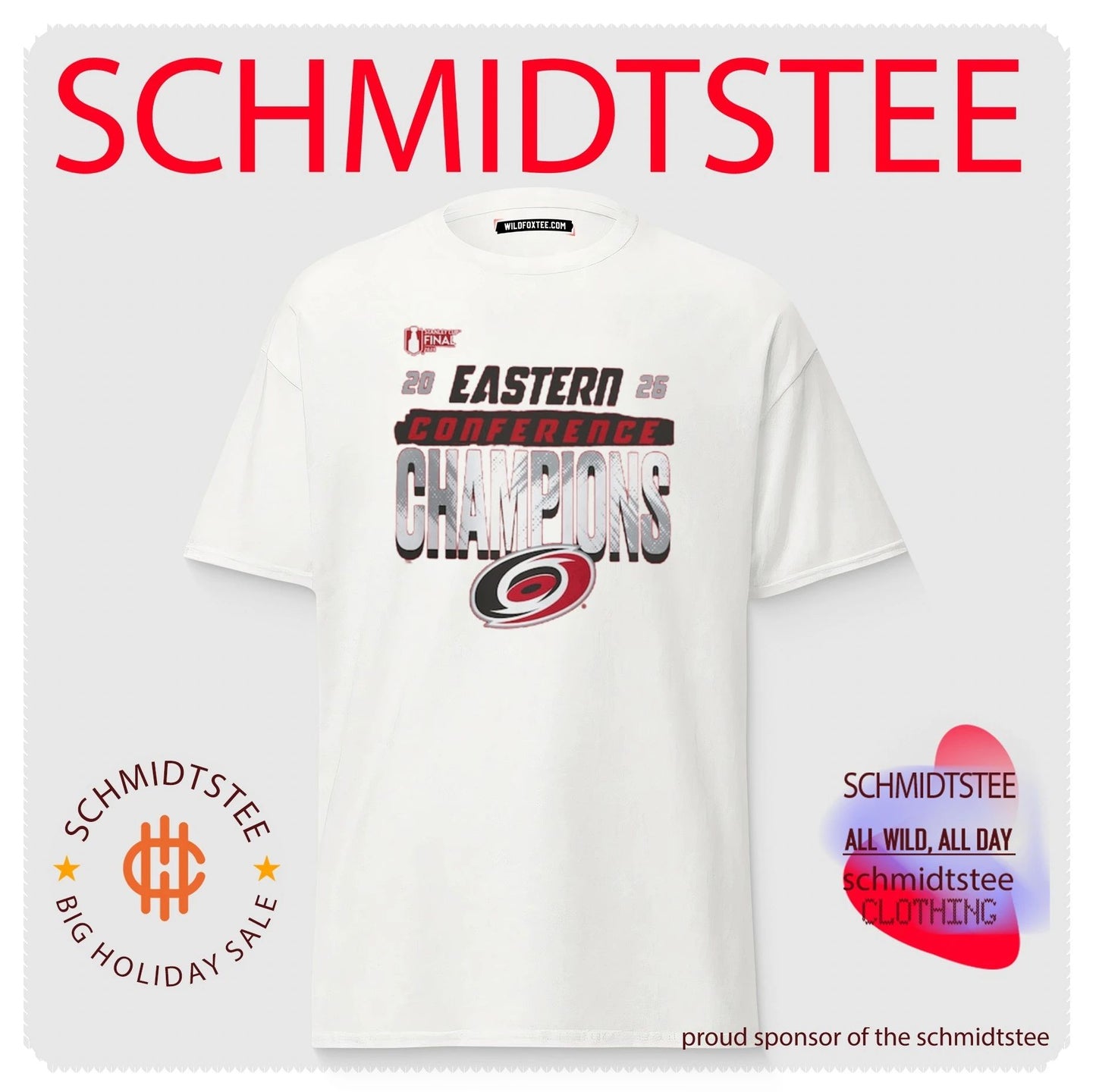 Carolina Hurricanes 2026 NHL Eastern Conference Champions shirt