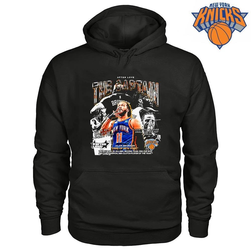 New York Knicks Champions NBA 2026 Jalen Brunson The Captain King Of NY Shirt