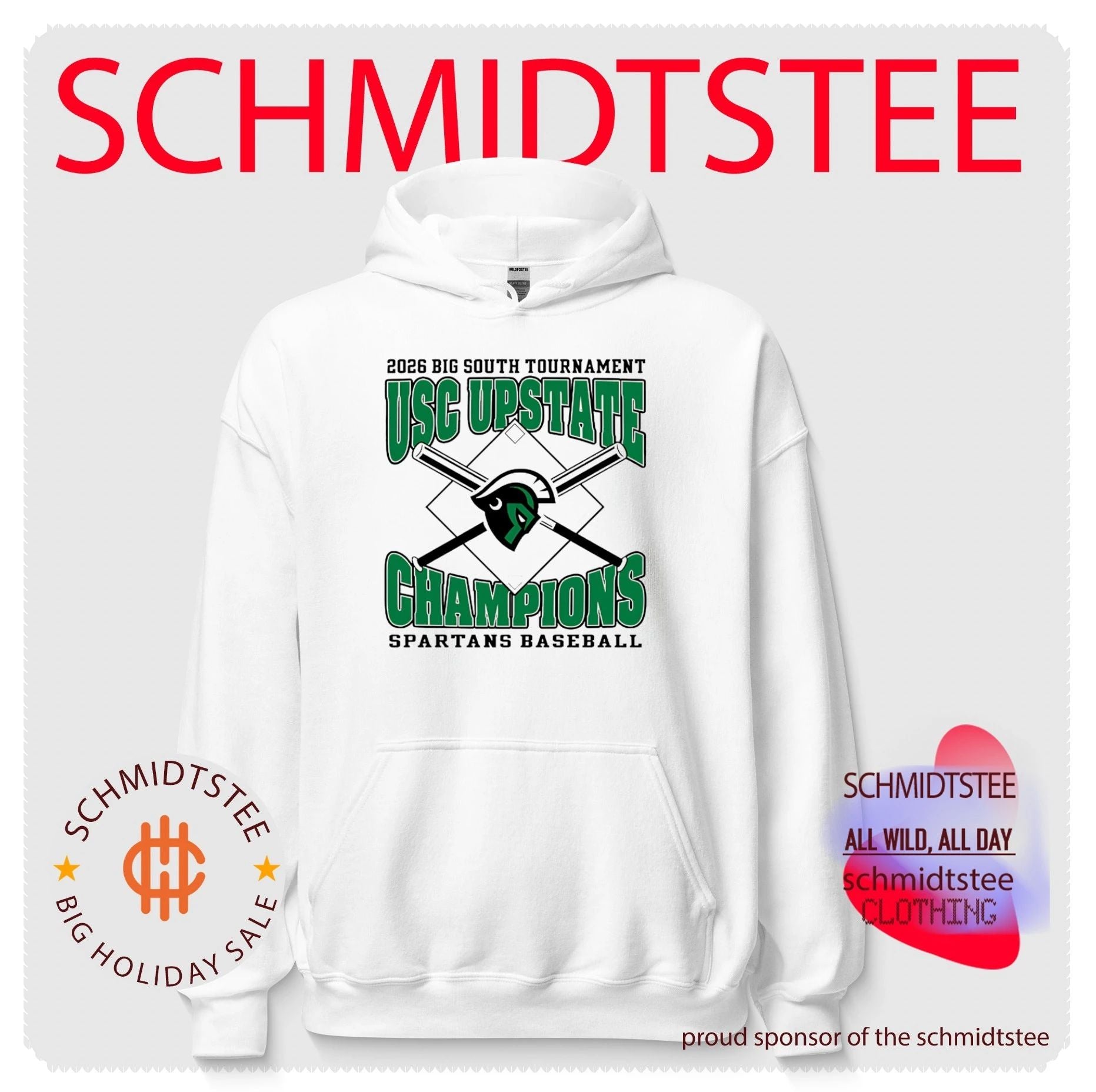 USC Upstate Baseball 2026 Big South Tournament Champions shirt