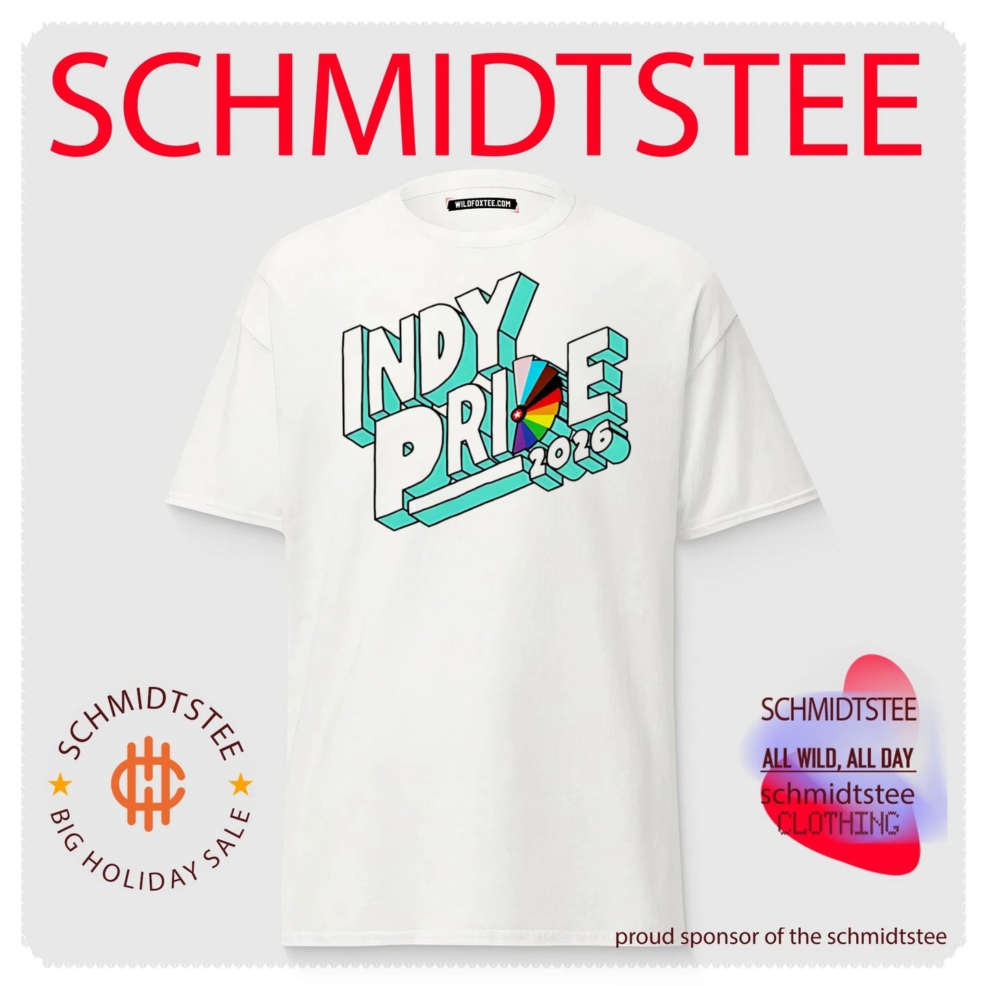 Indy pride 2026 indie graphic shirt