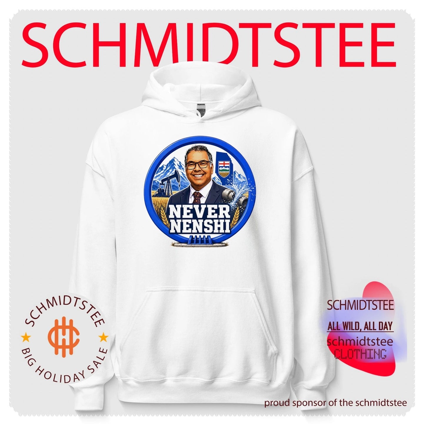 Naheed Nenshi Alberta New Democratic Party shirt