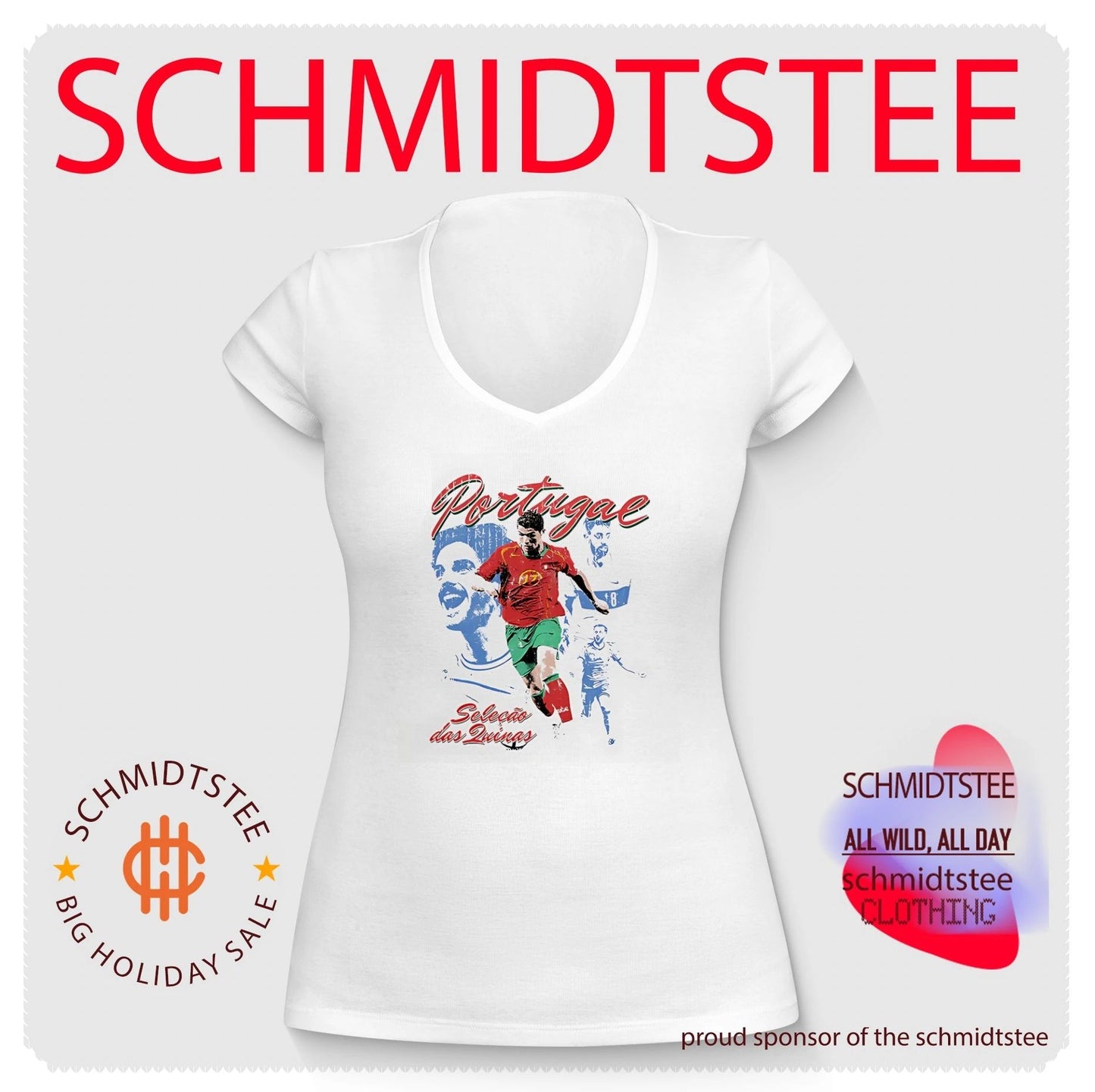 Portugal national team Cristiano Ronaldo running pose shirt