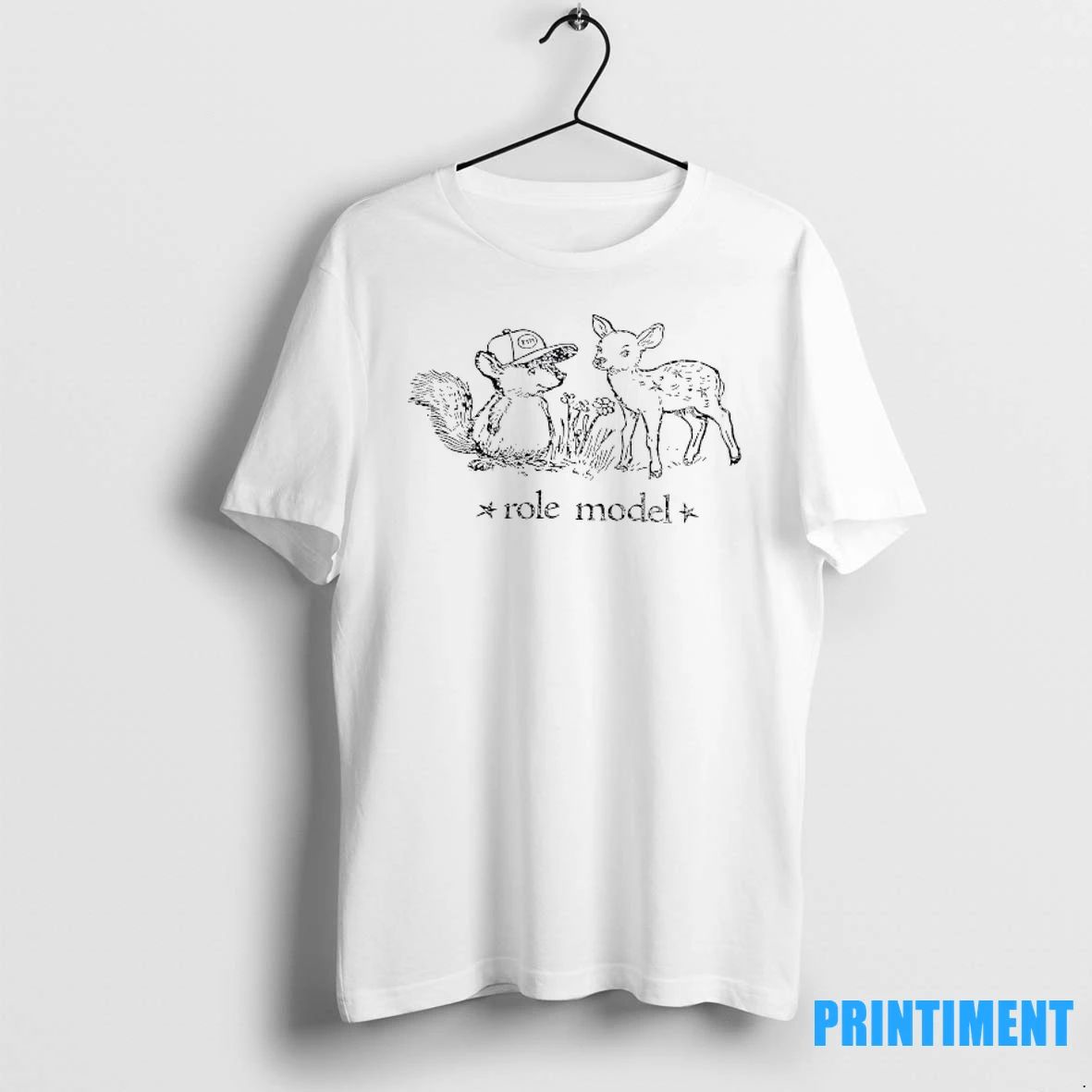 Squirrel And Deer Role Model Tshirts Sweater