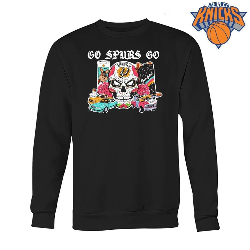 San Antonio Spurs Go Spurs Go Skull NBAFinals 2026 Shirt