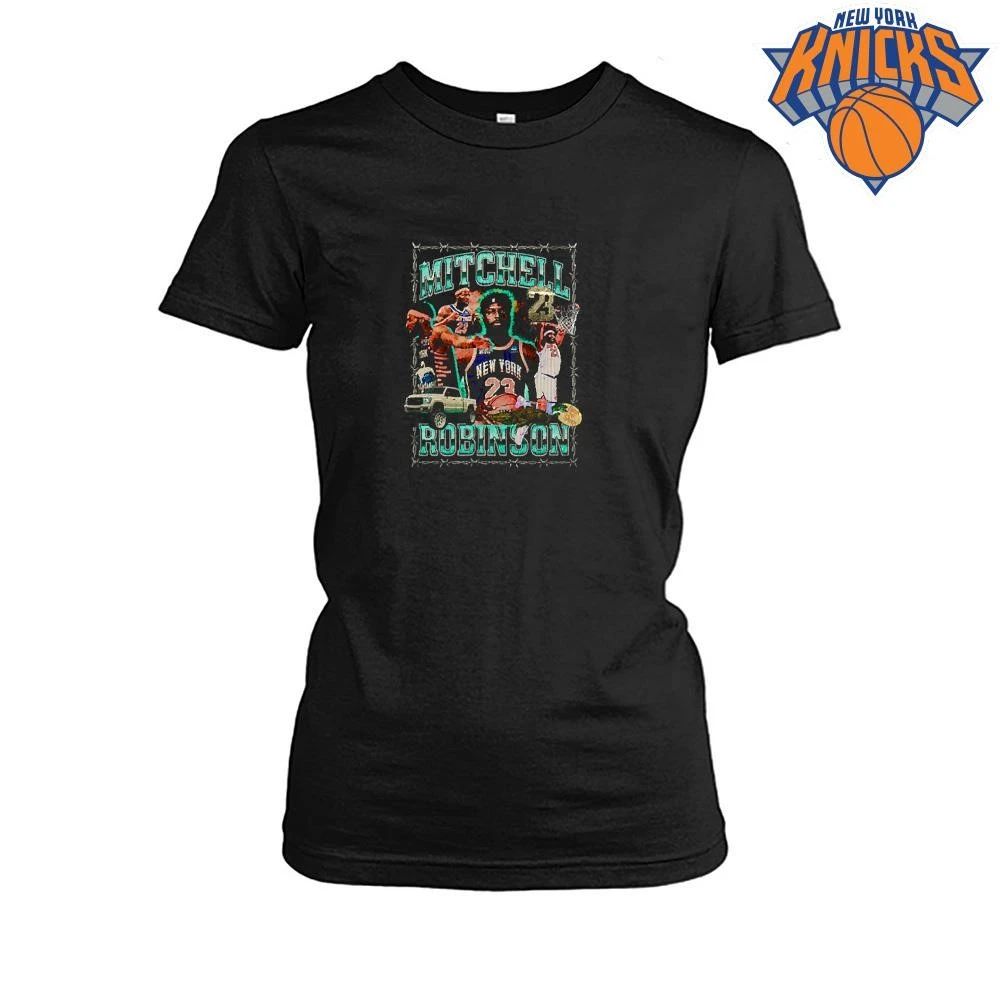 Mitchell Robinson New York Knicks Champions NBA 2026 Bootleg Rap Graphic Bootleg Vintage Shirt