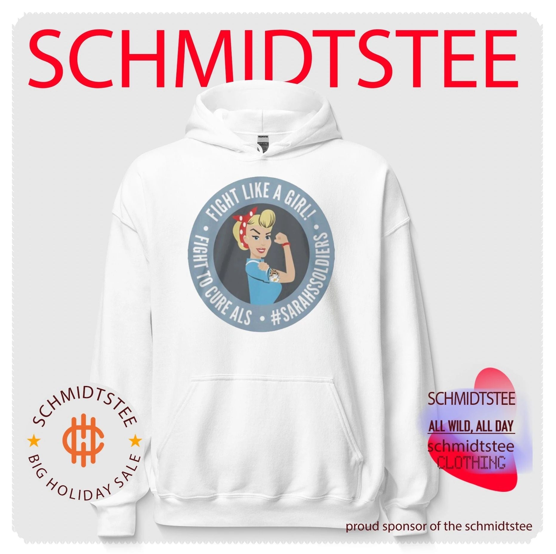 Fight Like A Girl Fight To Cure Als Sarah Soldiers shirt