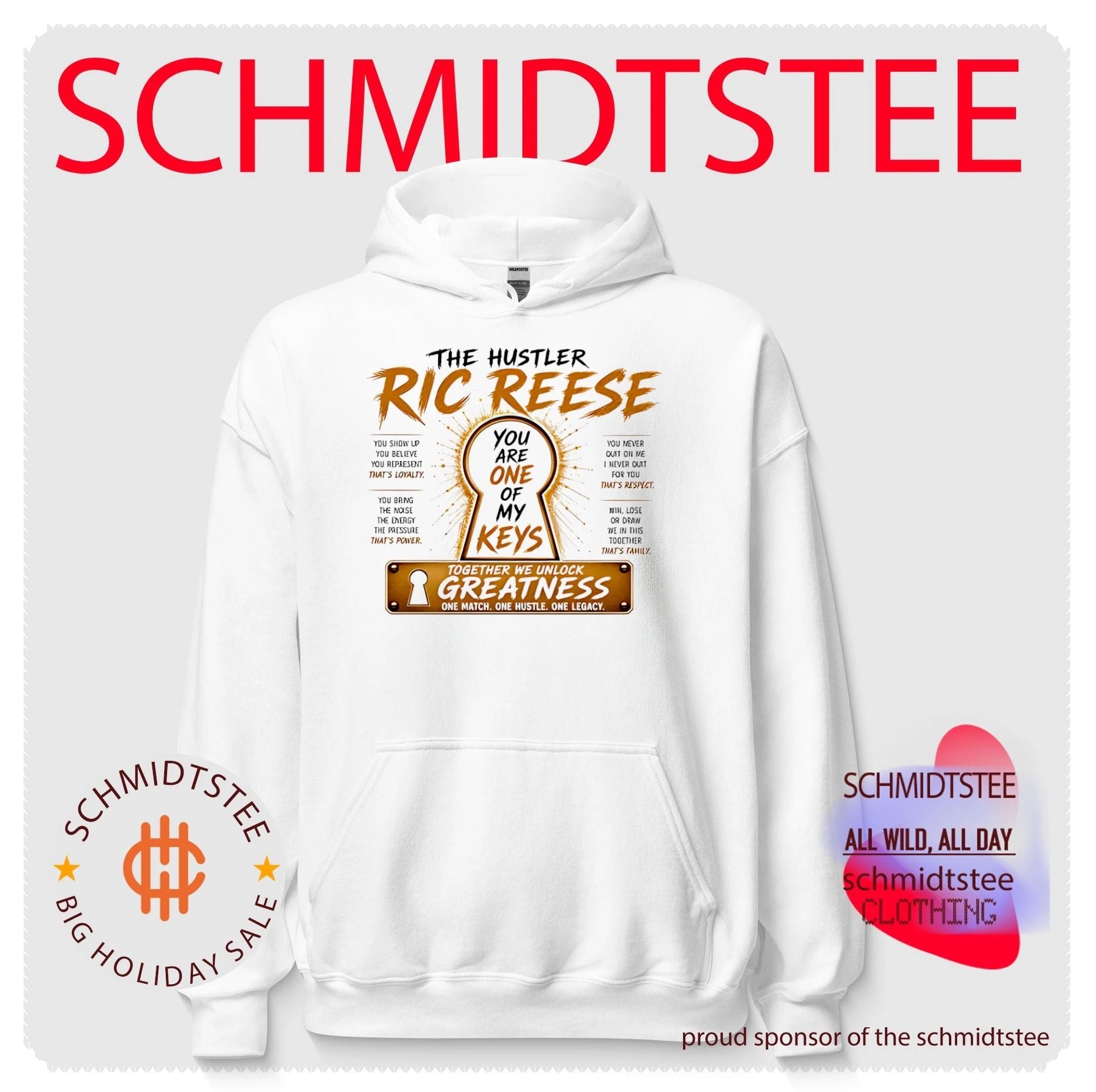 The hustler Ric Reese you are one of my keys shirt