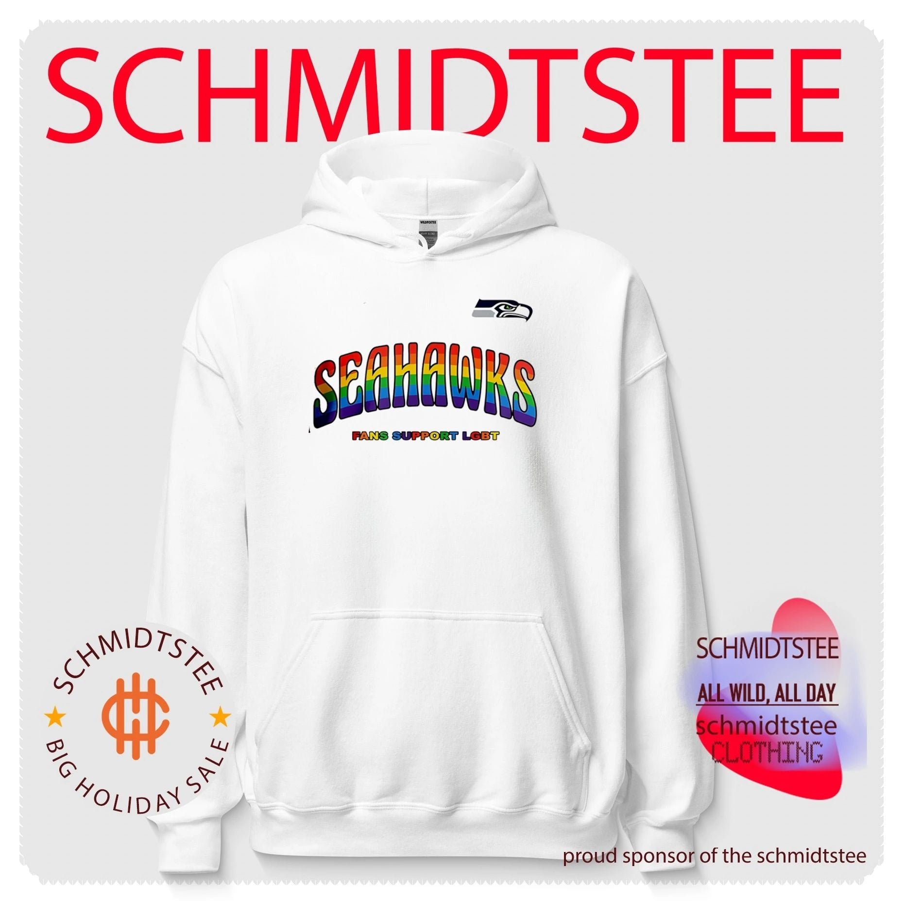 Seattle Seahawks Fans Support LGBT Pride Month shirt