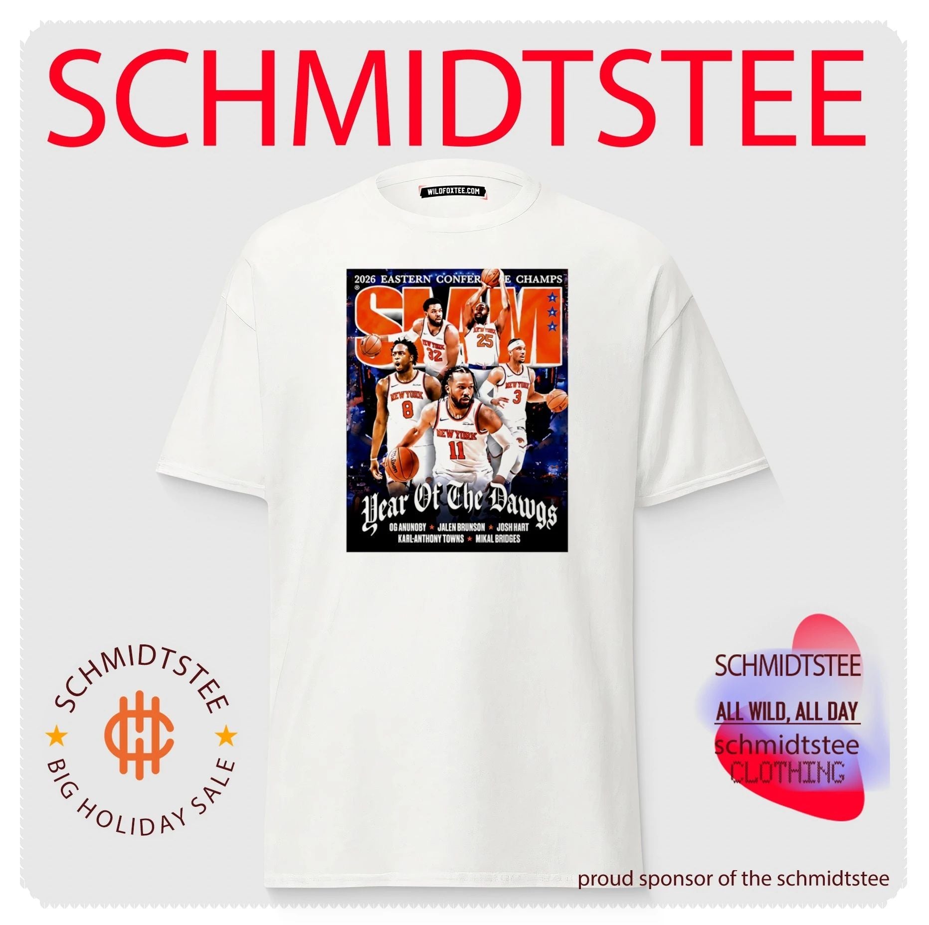 New York Knicks Eastern Conference Champs Slam 2026 shirt