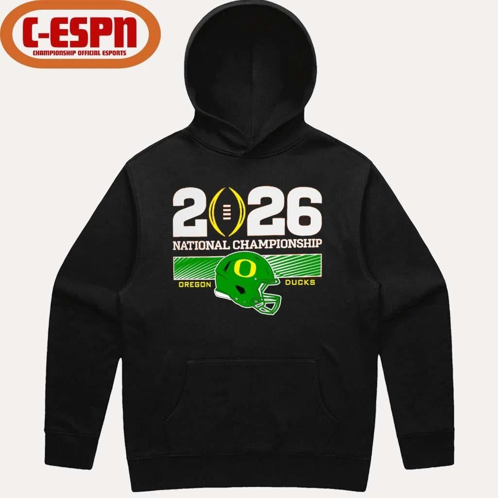 Oregon Ducks 2026 CFP National Championship Performance T-Shirt
