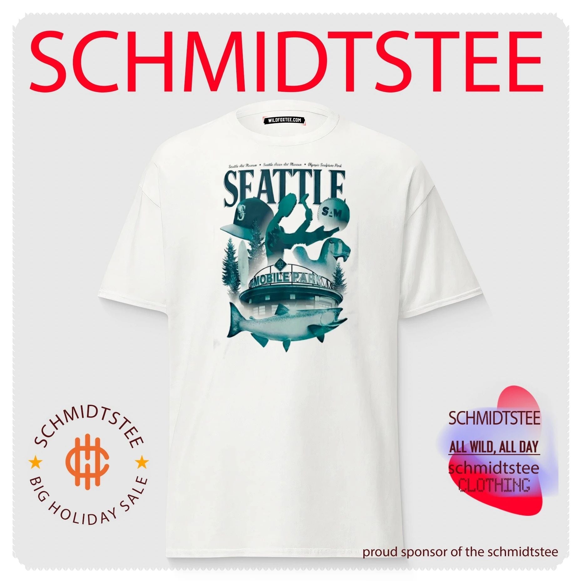 Mariners Seattle Art Museum Night Shirt