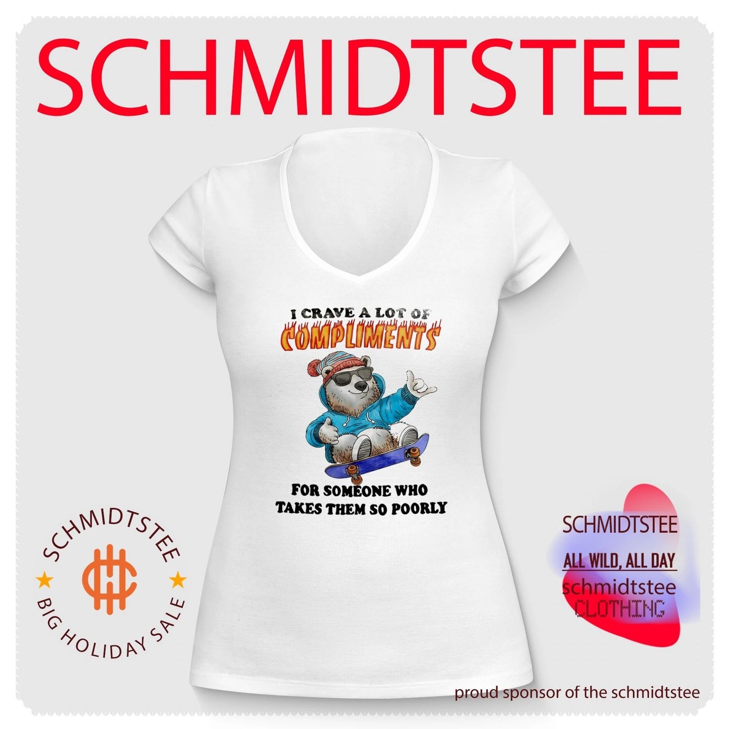 I crave a lot of compliments for someone who takes them so poorly shirt