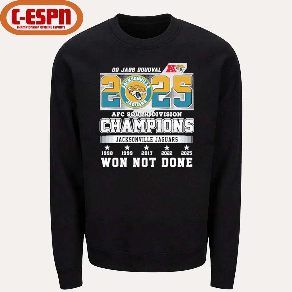 Jacksonville Jaguars AFC South Champions Go Jags Duuuval shirt