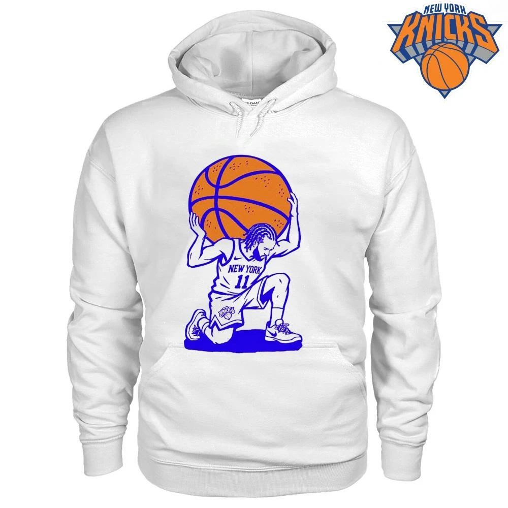 New York Knicks Jalen Brunson 11 Atlas Basketball Graphic Art NBA Finals 2026 Shirt