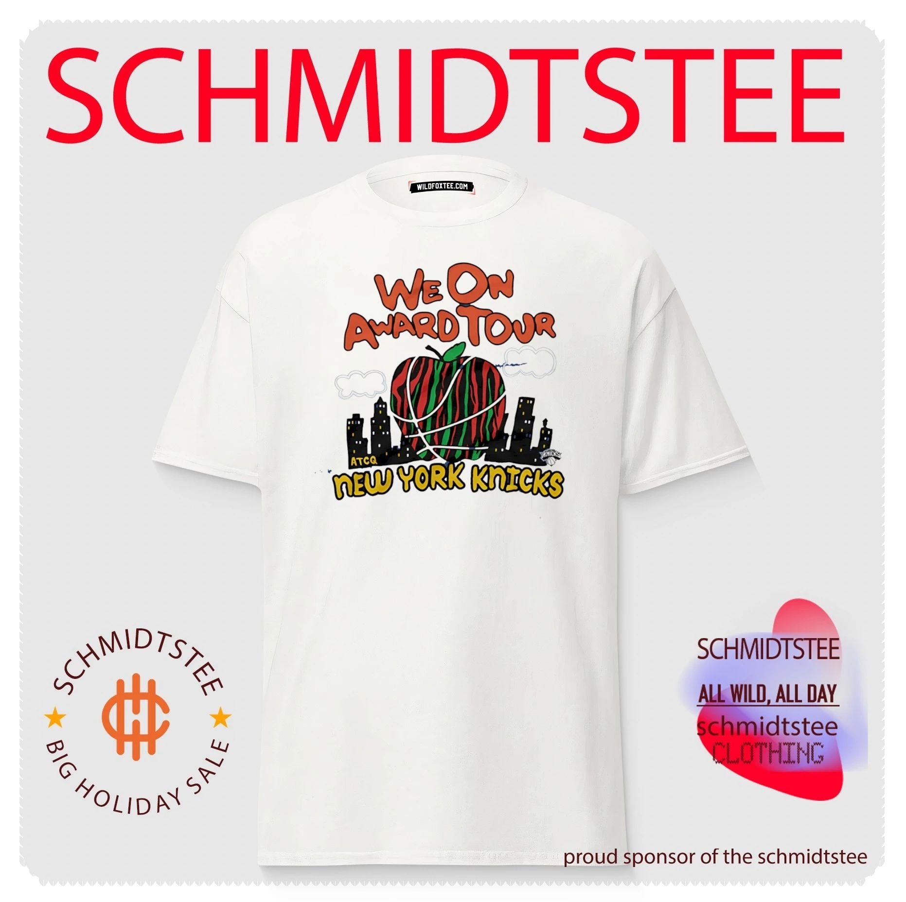A Tribe Called Quest x New York Knicks We On Award Tour shirt