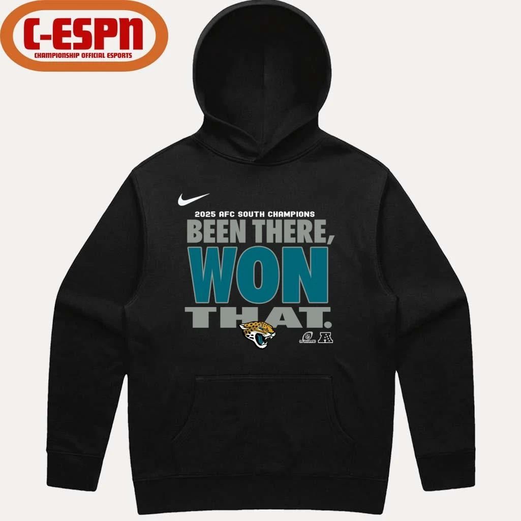 Been There, Won That Jacksonville Jaguars Division Champs T-Shirt