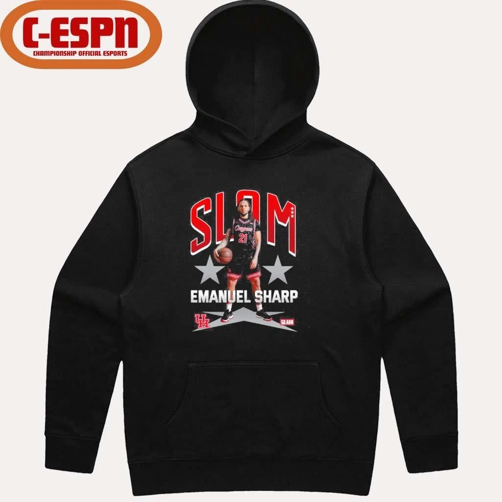 SLAM Houston Men’s Basketball Emanuel Sharp Remix Shirt
