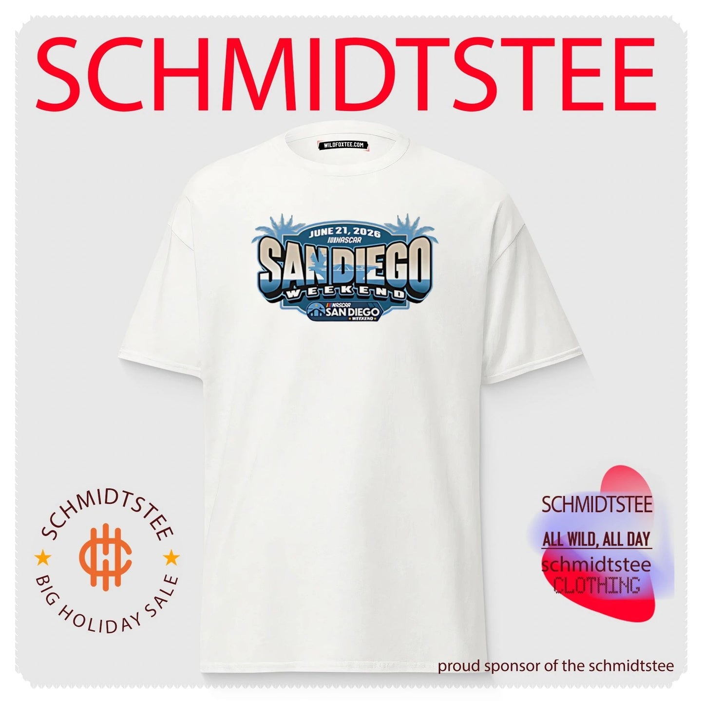 San Diego Weekend Americana Event 2026 logo shirt