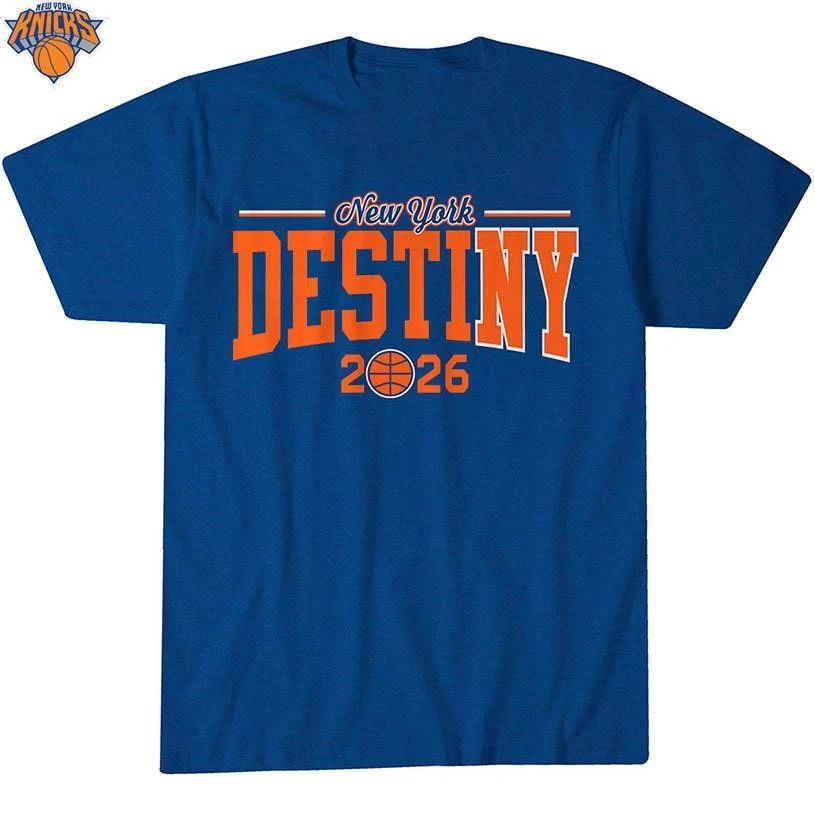 New York Destiny NBA 2026 Finals Champions Shirt