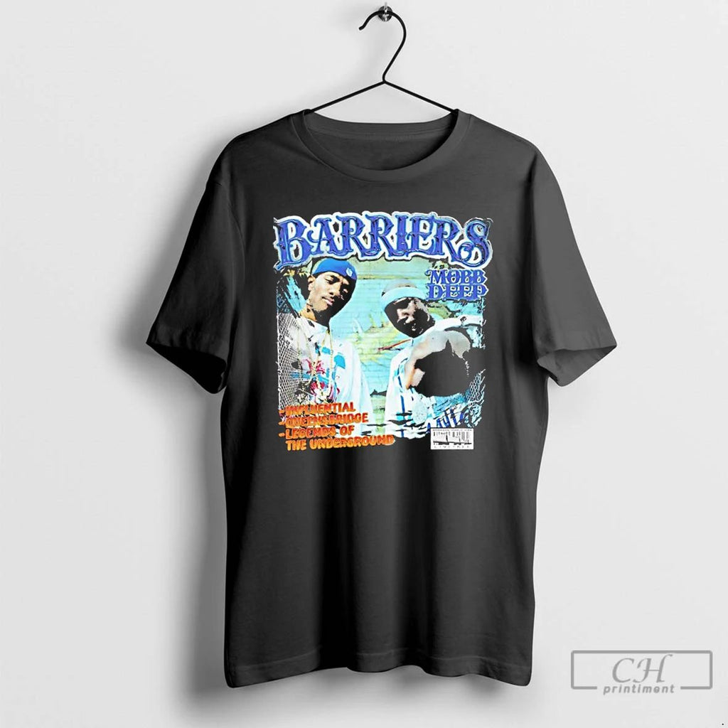 Classic Barriers X Mobb Deep Legends Of The Underground T Shirts