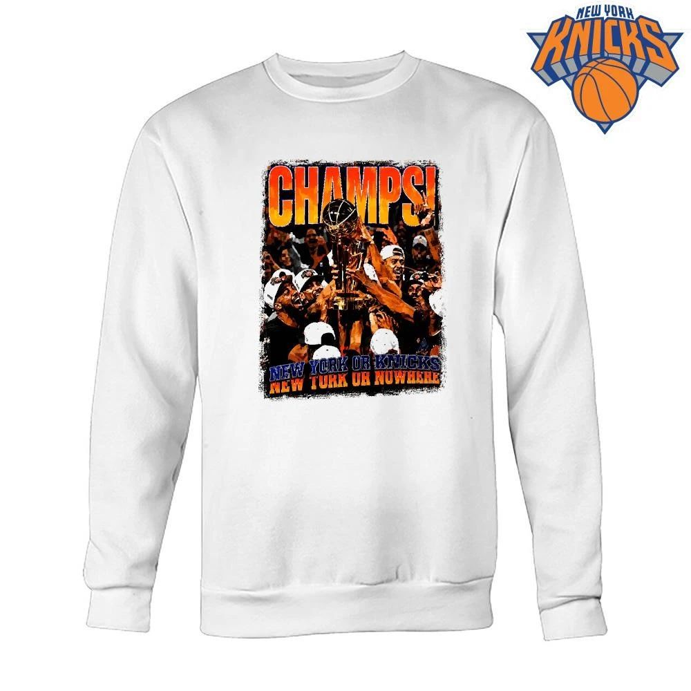 New York Knicks Champions NBA 2026 Vintage Graphic Tee Shirt