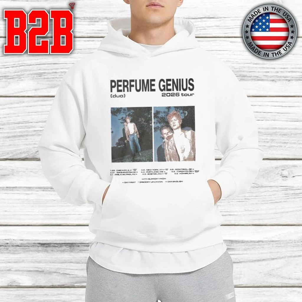 Perfume Genius Duo Tour 2026 Shirt