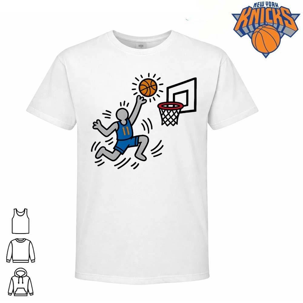 Keith Haring Style Jalen Brunson 11 New York Knicks Slam Dunk NBA Finals 2026 Shirt