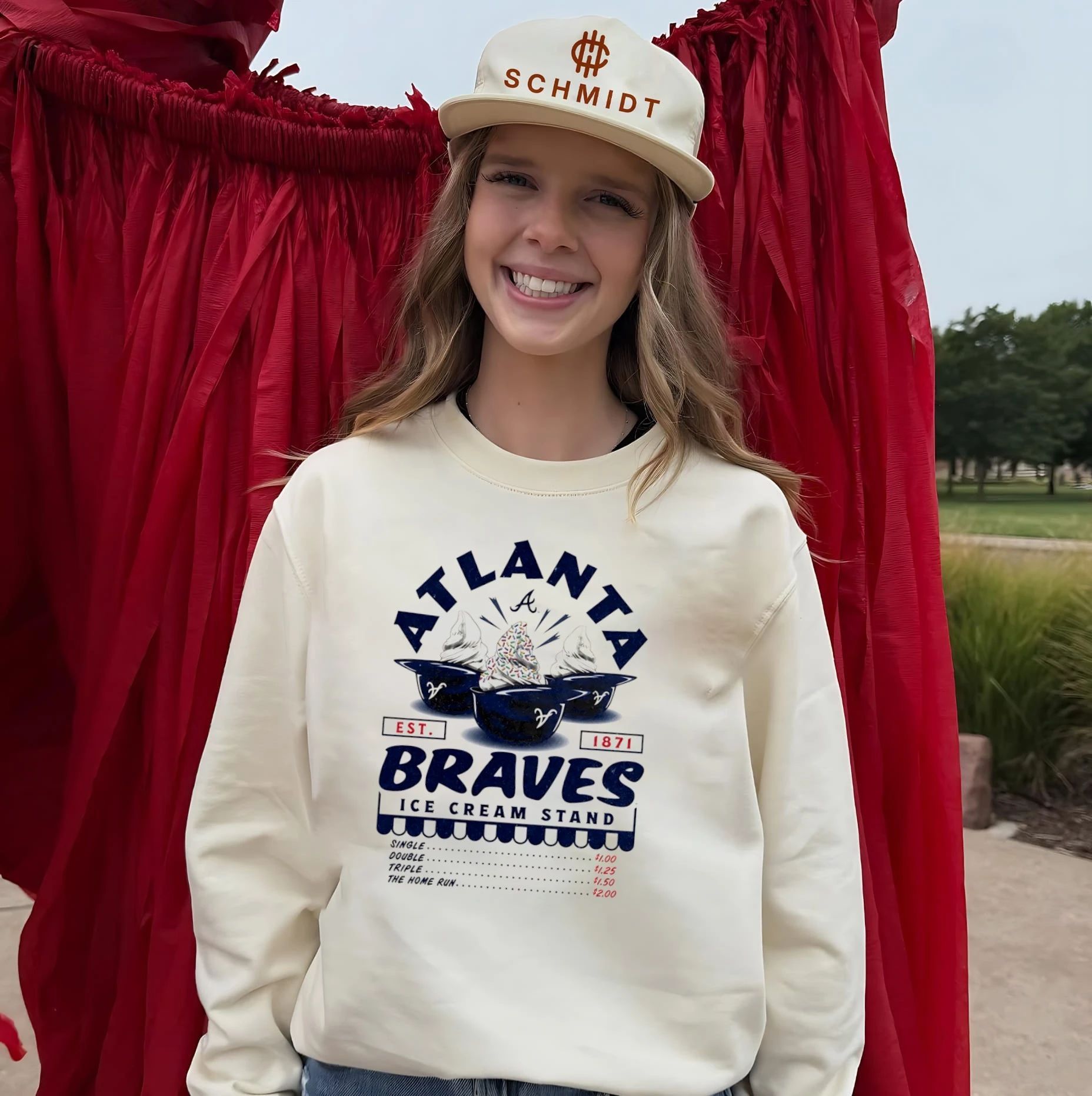 Atlanta Braves Ice Cream Stand shirt