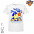 Pablo Sanchez Secret Weapon New York Basketball Vintage Cartoon Style Shirt