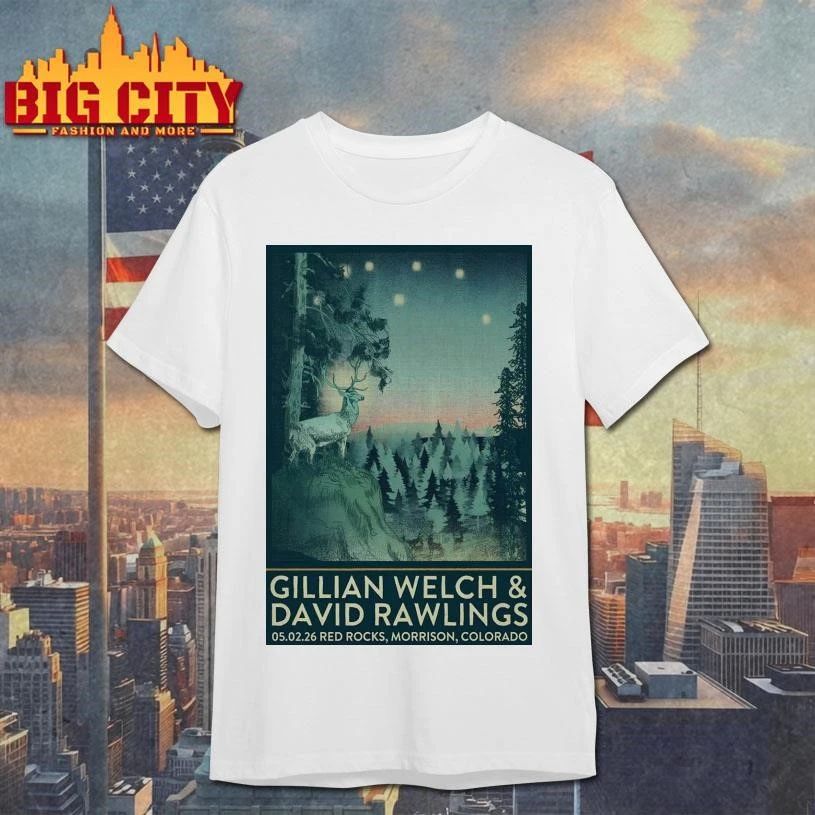 Premium Gillian Welch And David Rawlings May 2 2026 in Morrison CO Poster Shirt