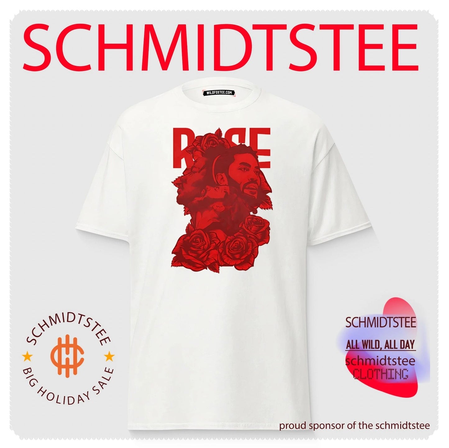 Derrick Rose illustration shirt